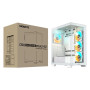 Case, GIGABYTE, MidiTower, Case product features Transparent panel, ATX, MicroATX, MiniITX, Colour White, GB-C500PIST