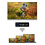 TV Set, THOMSON, 55, 4K/Smart, QLED, 3840x2160, Wireless LAN, Bluetooth, Google TV, Black, 55QG7C14
