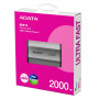 External SSD, ADATA, SD810, 2TB, USB-C, Write speed 2000 MBytes/sec, Read speed 2000 MBytes/sec, SD810-2000G-CSG