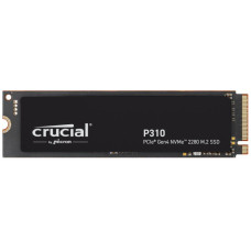 SSD, CRUCIAL, P310, 1TB, M.2, PCIe Gen4, NVMe, 3D NAND, Write speed 600 MBytes/sec, Read speed 7100 MBytes/sec, TBW 220 TB, CT1000P310SSD8