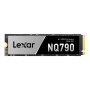 SSD, LEXAR, NQ790, 4TB, Heatsink M.2, PCIe Gen4, NVMe, Write speed 6000 MBytes/sec, Read speed 7000 MBytes/sec, MTBF 150000 hours, LNQ790X004T-RNNNG