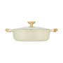 SHALLOW POT D28CM 4.1L/BEIGE 93806 RESTO