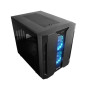 Case, CHIEFTEC, micro ATX/Mini-ITX, Black, Cube, PC, GM-02B-OP
