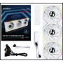 CASE FAN 120MM WRL 3PCS/G99.12RTLLCD1W3W.00 LIAN LI