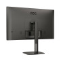 LCD Monitor, AOC, 27, Panel VA, 2560x1440, 16:9, 75 Hz, Matte, 4 ms, Speakers, Swivel, Pivot, Height adjustable, Tilt, Colour Black, Q27V5N/BK