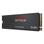 SSD, SANDISK, 300xTBW rating, MTBF 1750000 h, Read speed 6600 MB/s, Write speed 5600 MB/s, NVMe Yes, PCI Express 4.0, M.2, 500 GB, SDSP51500GAN-000E0
