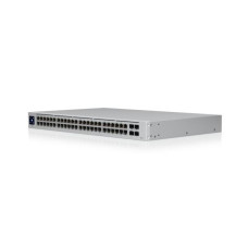 Switch, UBIQUITI, USW-48-POE, Type L2, Rack, 48x10Base-T / 100Base-TX / 1000Base-T, 4xSFP, PoE ports 32, 195 Watts, USW-48-POE