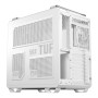 Case, ASUS, TUF Gaming GT502 Horizon, MidiTower, Case product features Transparent panel, Not included, ATX, MicroATX, MiniITX, Colour White, TUFGAMGT502HORIZONWHT