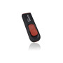 MEMORY DRIVE FLASH USB2 64GB/BLACK/RED AC008-64G-RKD ADATA