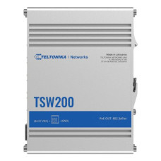 Switch, TELTONIKA, TSW2000000B0, PoE ports 8, 240 Watts, TSW200 Switch, TELTONIKA, TSW2000000B0, PoE ports 8, 240 Watts, TSW200