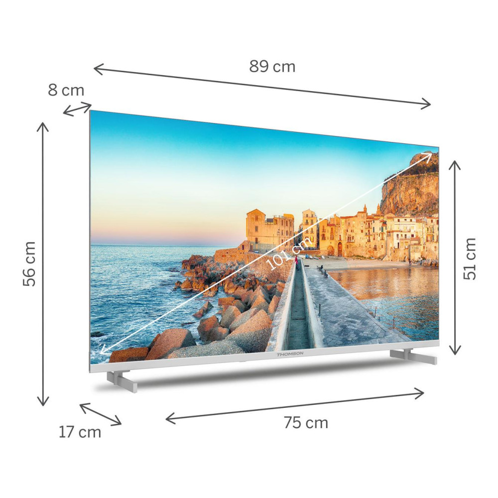 TV Set, THOMSON, 40 , Full HD, 1920 x 1080 pixels, Flat, 16:9, LCD, 40FG2S15W TV Set, THOMSON, 40 , Full HD, 1920 x 1080 pixels, Flat, 16:9, LCD, 40FG2S15W