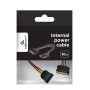 CABLE POWER EXTENSION SATA/0.3M CC-SATAMF-01 GEMBIRD