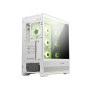Case, MSI, MAG PANO 110R PZ / WHITE, MidiTower, Case product features Transparent panel, Not included, Colour Black, MAGPANO110RPZWHITE