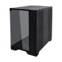 Case, LIAN LI, O11 VISION COMPACT, Tower, Case product features Transparent panel, ATX, EATX, MicroATX, MiniITX, Colour Black, G99.O11VPX.00