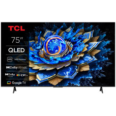 TV Set, TCL, 75 , 4K Ultra HD, 3840 x 2160 pixels, Flat, 16:9, QLED, 75T69C