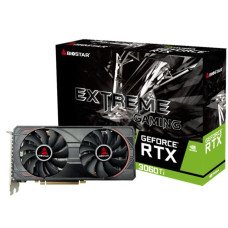 Graphics Card, BIOSTAR, NVIDIA GeForce RTX 3060 Ti, 8 GB, GDDR6, 256 bit, PCIE 4.0 16x, GPU 1410 MHz, Dual Slot Fansink, 1xHDMI, 3xDisplayPort, VN3606TM82