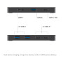 VIDEO SWITCH KVM USB-C TO HDMI/DUAL CSV-2512 CLUB3D