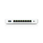 Switch, UBIQUITI, UDB-Switch, 7xRJ-45 ports, RJ-45 Ports Type 2.5G Ethernet (100/1000/2500), 1x10G Ethernet (copper) ports quantity, 10G support Yes, Power over Ethernet (PoE) Yes, Total Power over Ethernet (PoE) budget 185 W, UDB-SWITCH