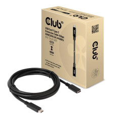 CABLE USB-C TO USB-C 2M/M/F CAC-1529 CLUB3D CABLE USB-C TO USB-C 2M/M/F CAC-1529 CLUB3D
