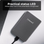 POWER BANK USB 5000MAH MAG/GREY 7344024 INTENSO