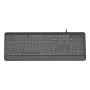 KEYBOARD MULTIMEDIA USB ENG/BLACK KB-UML-04 GEMBIRD