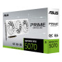 Graphics Card, ASUS, NVIDIA GeForce RTX 5070, 12 GB, GDDR7, 192 bit, Triple slot Fansink, 1xHDMI, 3xDisplayPort, PRIME-RTX5070-O12G-WHITE