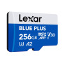 MEMORY MICRO SDXC 256GB UHS-I/W/A LMSBLPL256G-BNANG LEXAR