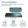 Switch, TP-LINK, TL-SL1218P, Desktop/pedestal, 16x10Base-T / 100Base-TX, PoE+ ports 16, TL-SL1218P
