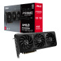 Graphics Card, ASUS, AMD Radeon RX 9070 XT, 16 GB, GDDR6, 256 bit, PCIE 5.0 16x, Triple slot Fansink, 1xHDMI, 3xDisplayPort, PRIME-RX9070XT-O16G