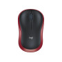 MOUSE USB OPTICAL CORDL. M185/RED 910-002240 LOGITECH