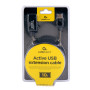CABLE USB2 EXTENSION 10M/ACTIVE UAE-01-10M GEMBIRD
