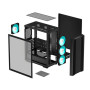 Case, DEEPCOOL, CC560 V2, MiniTower, Not included, MicroATX, MiniITX, Colour Black, R-CC560-BKGAA4-G-2