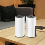 Wireless Router, TP-LINK, Wireless Router, 2-pack, 1200 Mbps, Mesh, DHCP, DECOM4(2-PACK)