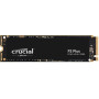 SSD, CRUCIAL, P3 Plus, 1TB, M.2, PCIE, NVMe, 3D NAND, Write speed 3600 MBytes/sec, Read speed 5000 MBytes/sec, TBW 220 TB, MTBF 1500000 hours, CT1000P3PSSD8