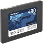 SSD, PATRIOT, Burst Elite, 480GB, SATA 3.0, 3D NAND, Write speed 320 MBytes/sec, Read speed 450 MBytes/sec, 2,5, TBW 200 TB, PBE480GS25SSDR