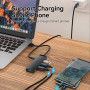 I/O HUB 4-IN-1 USB3.0/0.5M CHLBD VENTION