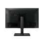 LCD Monitor, SAMSUNG, 24, Business, Panel IPS, 1920x1080, 16:9, 75Hz, 5 ms, Swivel, Pivot, Height adjustable, Tilt, Colour Black, LF24T450FQRXXE