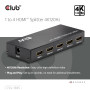 VIDEO SPLITTER HDMI 4PORT/4K 120HZ CSV-1385 CLUB3D