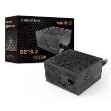 Power Supply, MONTECH, BETA 2, ATX, PC, 100 - 240 V, 550 W, BETA2550W Power Supply, MONTECH, BETA 2, ATX, PC, 100 - 240 V, 550 W, BETA2550W