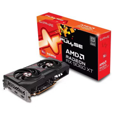 Graphics Card, SAPPHIRE, AMD Radeon RX 9060 XT, 16 GB, GDDR6, 128 bit, PCIE 5.0 16x, GPU 2700 MHz, Dual Slot Fansink, 2xHDMI, 1xDisplayPort, 11350-03-20G