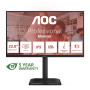 LCD Monitor, AOC, 60.5 cm (23.8), 1920 x 1080 pixels, Full HD, Native aspect ratio 16:9, LED, Flat, 24E4U