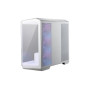 Case, MSI, MidiTower, Case product features Transparent panel, Not included, MicroATX, Colour White, MAGPANOM100RPZWHITE