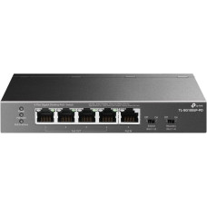 Switch, TP-LINK, TL-SG1005P-PD, Desktop/pedestal, 5x10Base-T / 100Base-TX / 1000Base-T, PoE+ ports 5, TL-SG1005P-PD