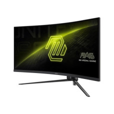 LCD Monitor, MSI, MAG 345CQR, 34, Gaming/Curved/4K/21 : 9, Panel VA, 3440x1440, 21:9, 180Hz, 1 ms, Colour Black, MAG345CQR