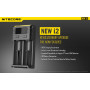 BATTERY CHARGER 2-SLOT/INTELLICHARGER NEW I2 NITECORE