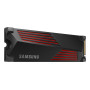 SSD, SAMSUNG, 990 PRO with Heatsink, 2TB, M.2, PCIE, NVMe, MLC, Write speed 6900 MBytes/sec, Read speed 7450 MBytes/sec, 2.3mm, TBW 1200 TB, MTBF 1500000 hours, MZ-V9P2T0GW