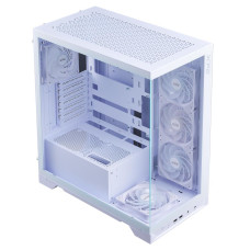 Case, ADATA, INVADER X BTF, MidiTower, Case product features Transparent panel, ATX, MicroATX, MiniITX, Colour White, INVADERXBTFMT-WHCWW