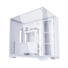 Case, LIAN LI, O11 VISION COMPACT, Tower, Case product features Transparent panel, ATX, EATX, MicroATX, MiniITX, Colour White, G99.O11VPW.00