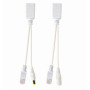 NET POE ADAPTER CABLE KIT/PP12-POE-0.15M-W GEMBIRD