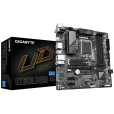 Mainboard, GIGABYTE, Intel B760 Express, LGA1700, Micro-ATX, Memory DDR5, Memory slots 4, 2xPCI-Express 3.0 1x, 1xPCI-Express 4.0 16x, 2xM.2, 1xHDMI, 2xDisplayPort, 2xAudio-In, 1xAudio-Out, 2xUSB 2.0, 3xUSB 3.2, 1xUSB-C, 1xPS/2, 1xRJ45, B760MDS3HAX1.3